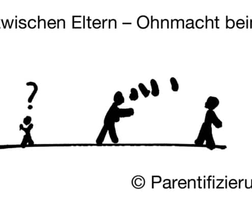 Streit zwischen Eltern